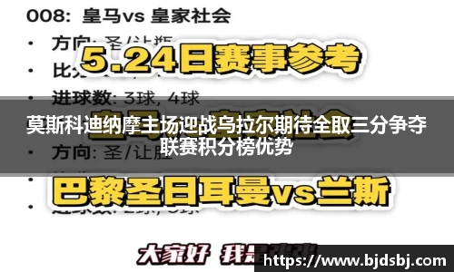 莫斯科迪纳摩主场迎战乌拉尔期待全取三分争夺联赛积分榜优势